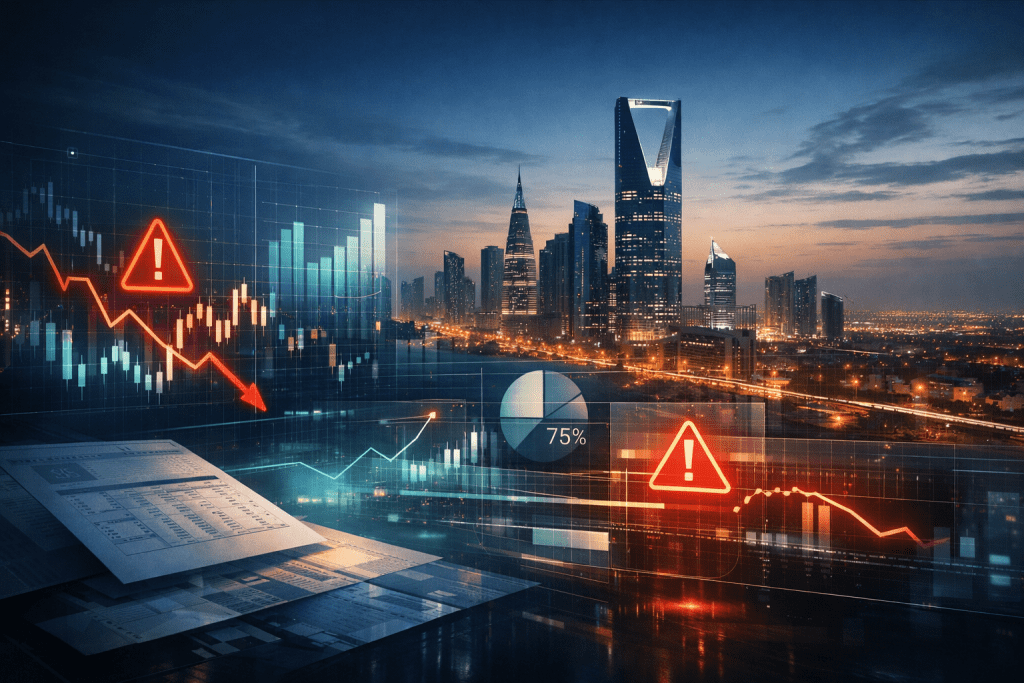 المخاطر المالية للشركات في السعودية